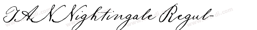 TANNightingale Regul字体转换